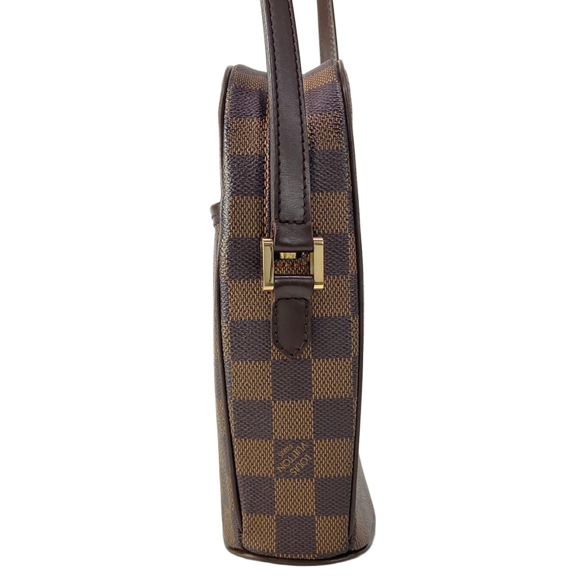 Louis Vuitton Shoulder Bag Damier Ipanema PM Ebene — view 4