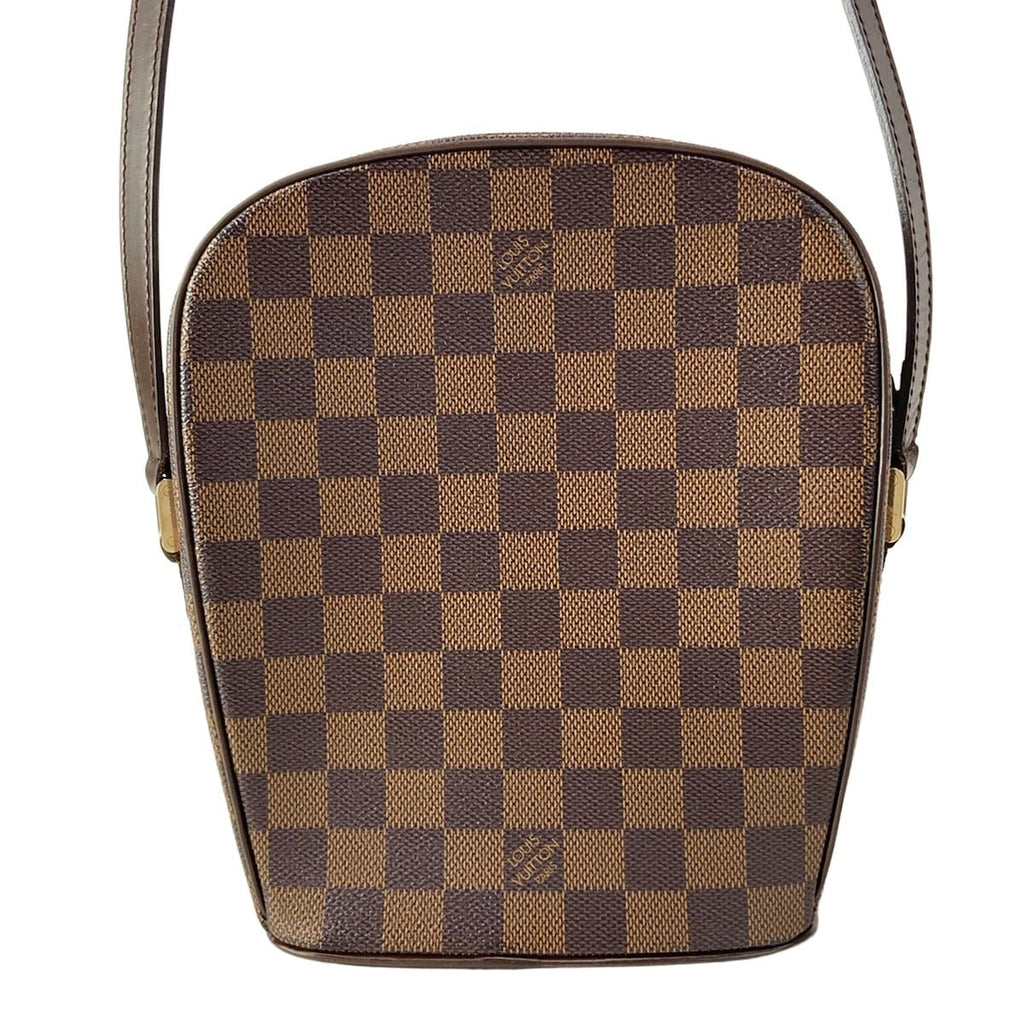 Louis Vuitton Shoulder Bag Damier Ipanema PM Ebene — view 3