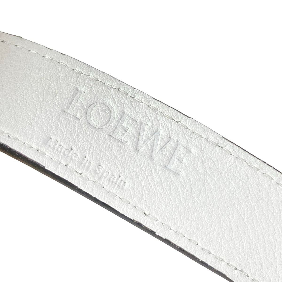 Loewe Tote Basket Beige White Leather — view 9