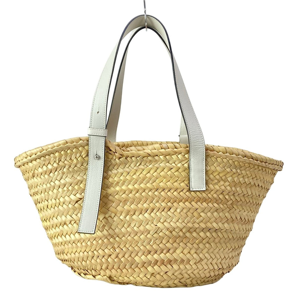 Loewe Tote Basket Beige White Leather — view 3