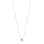 Tiffany & Co Necklace Spa Clark Silver Yellow — view 2