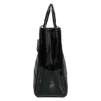 Dior Handbag Lady Large Bag Black Leather — view 4