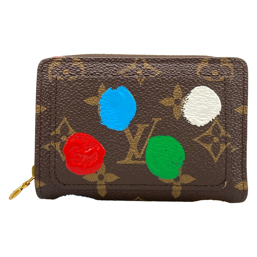 Louis Vuitton Bifold Wallet Yayoi Kusama LV YK Portefeuille Lou Monogram Multi — view 2