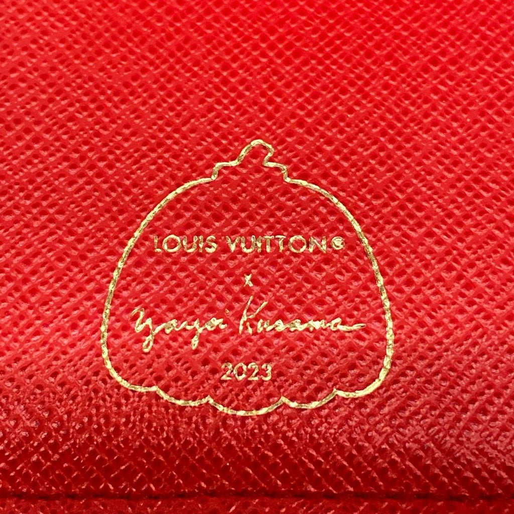 Louis Vuitton Bifold Wallet Yayoi Kusama LV YK Portefeuille Lou Monogram Multi — view 5