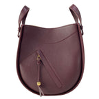 Loewe Handbag Hammock Slice Bordeaux Leather — view 4