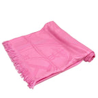 Hermes Shawl New Bliss Pink Cashmere Silk Scarf