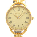 Gucci Watch Leather Embossed Gold