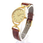 Gucci Watch Leather Embossed Gold — view 2