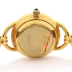 Gucci Watch Leather Embossed Gold — view 3