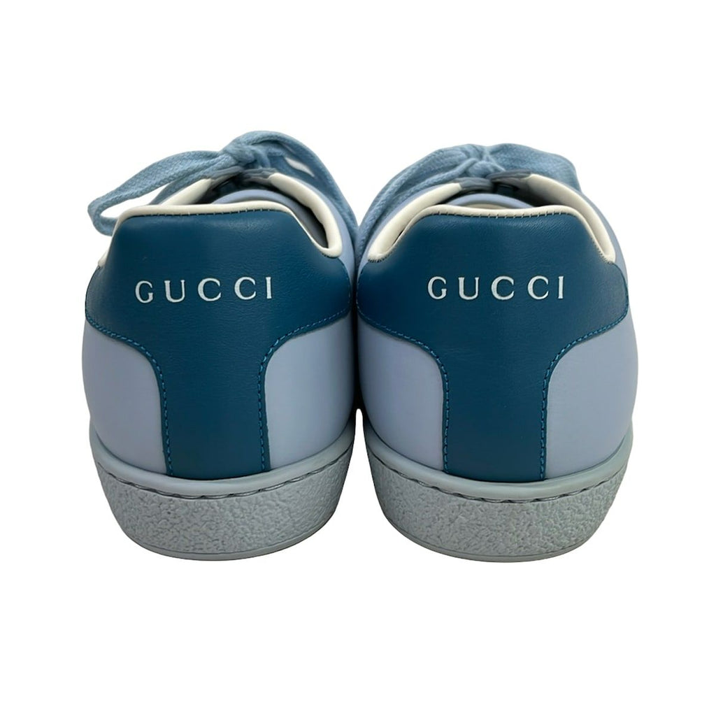 Gucci Sneakers 36.5 Ace Light Blue Interlocking Leather — view 3