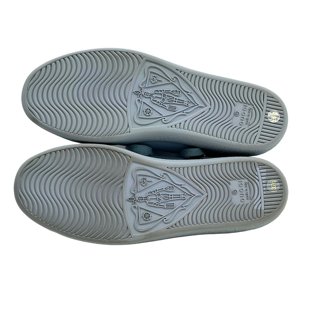 Gucci Sneakers 36.5 Ace Light Blue Interlocking Leather — view 4