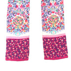Louis Vuitton Bandeau Catana Scarf Floral Pink Multicolor — view 3