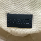 Loewe Shoulder Bag Braid Pocket Khaki Natural Crossbody Basket Drawstring — view 9
