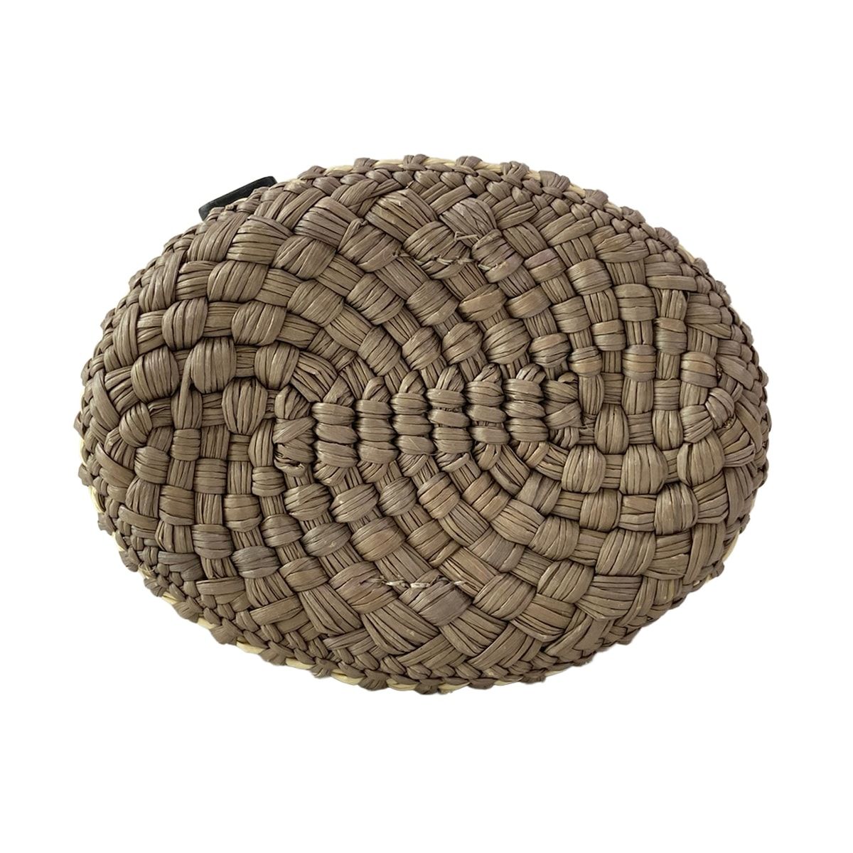 Loewe Shoulder Bag Braid Pocket Khaki Natural Crossbody Basket Drawstring — view 5