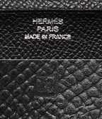 Hermes Trifold Wallet Silver Veau Epsom Bearn Dupri — view 5