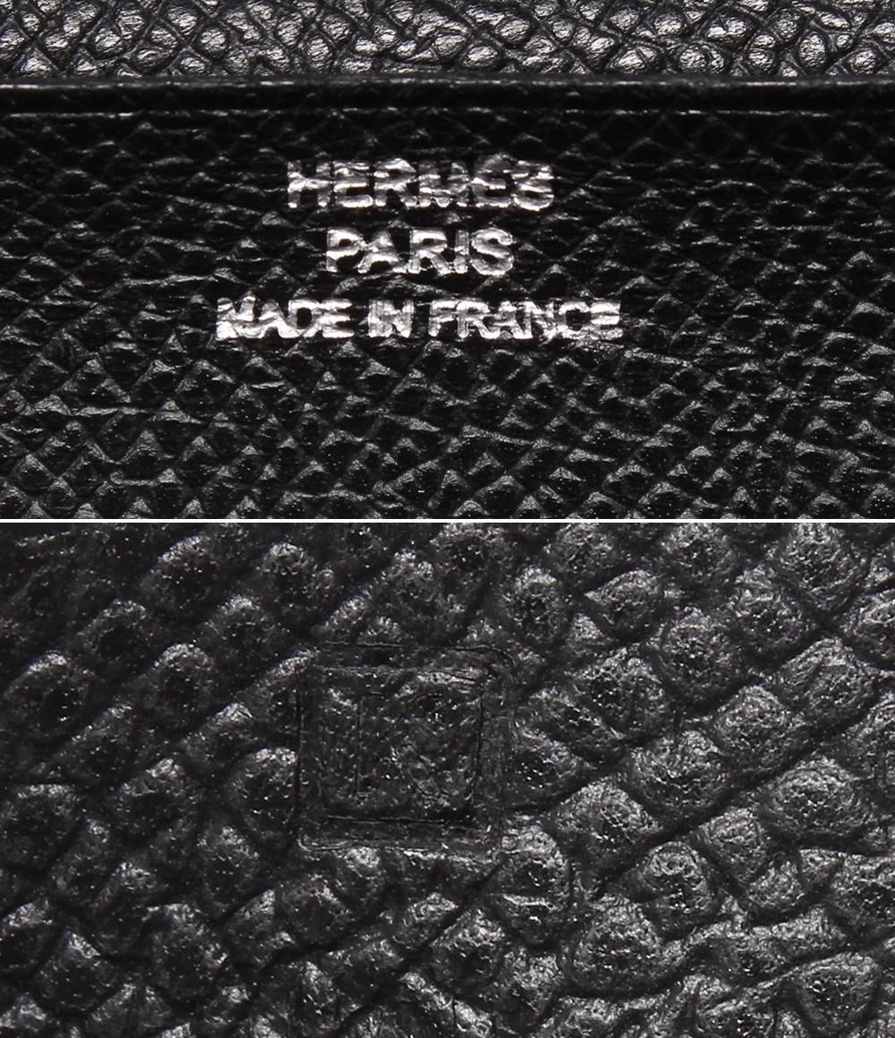 Hermes Trifold Wallet Silver Veau Epsom Bearn Dupri — view 5
