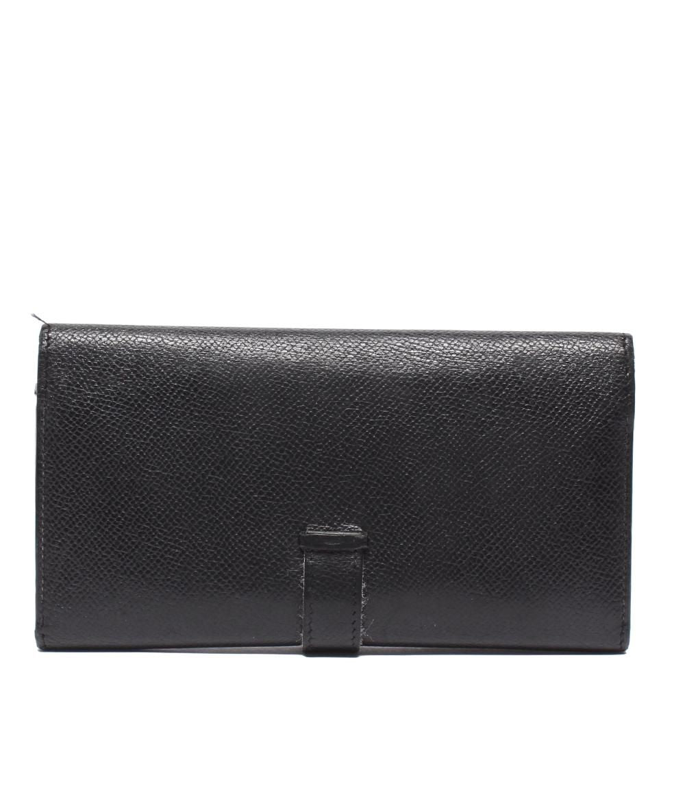 Hermes Trifold Wallet Silver Veau Epsom Bearn Dupri — view 2