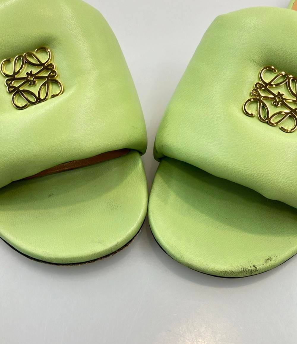 Loewe Slide Sandals Anagram Padded — view 7