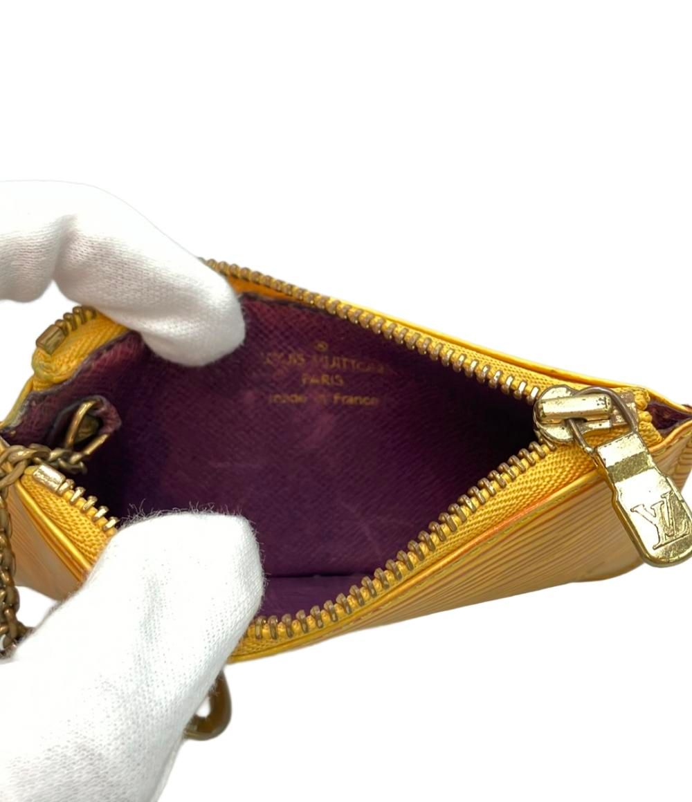 Louis Vuitton Coin Case with Carabiner Pochette Cles — view 4
