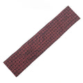 Celine Shawl Silk Purple Logo Scarf