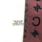 Celine Shawl Silk Purple Logo Scarf — view 4