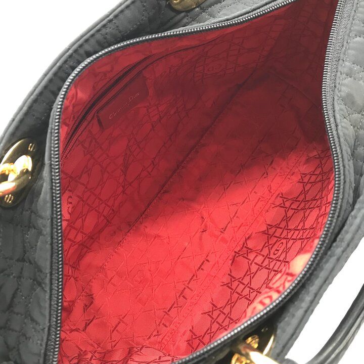 Dior le Cannage Hand Bag Nylon Black — view 8