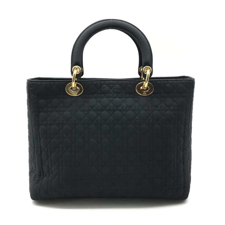Dior le Cannage Hand Bag Nylon Black — view 3