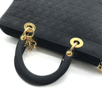 Dior le Cannage Hand Bag Nylon Black — view 7