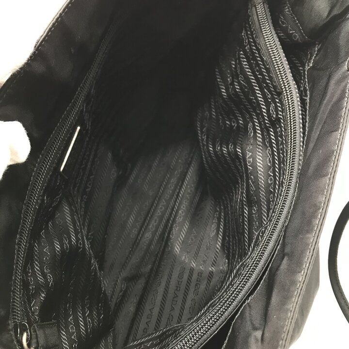 Prada Nylon Tessuto Tote Black — view 9