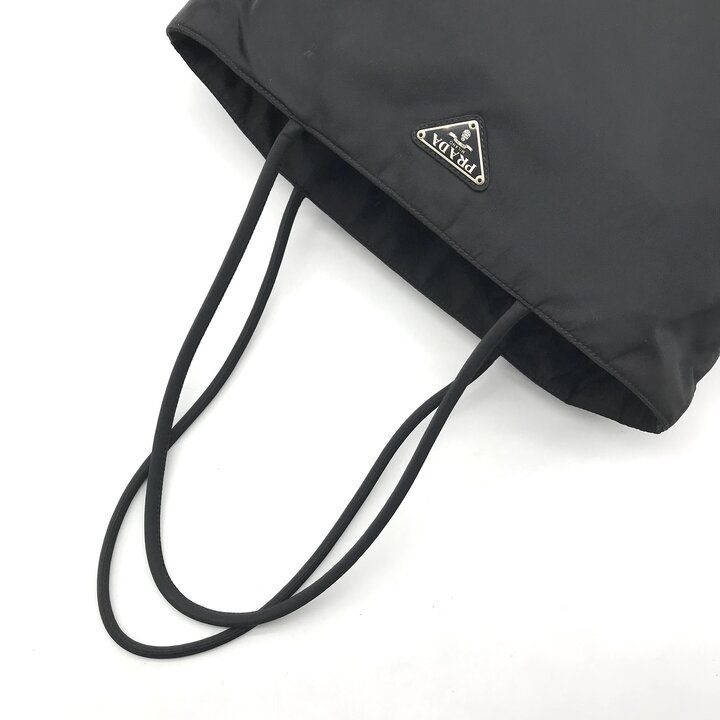 Prada Nylon Tessuto Tote Black — view 7