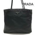 Prada Nylon Tessuto Tote Black