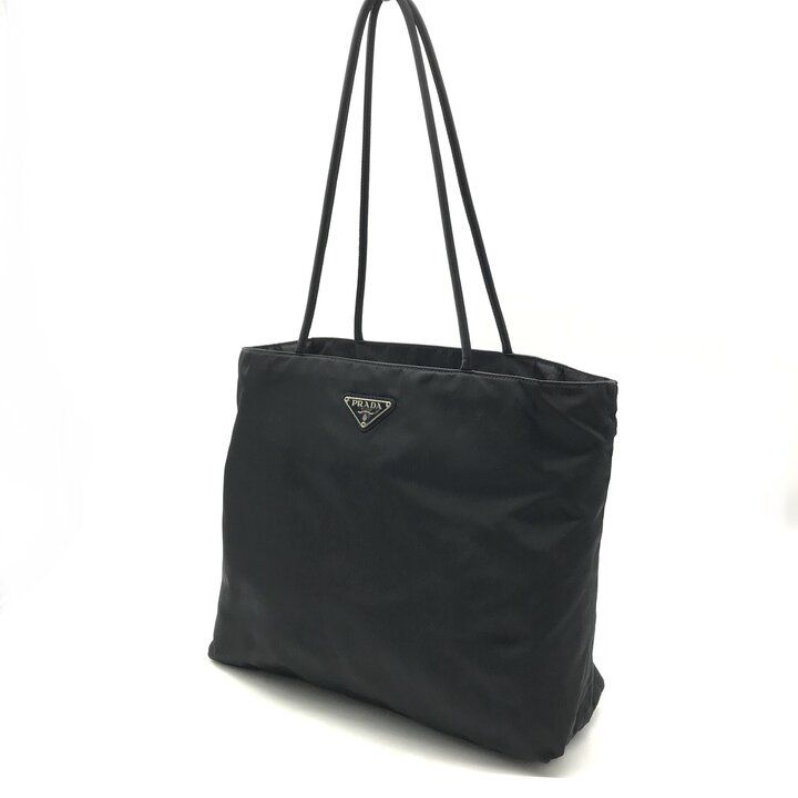 Prada Nylon Tessuto Tote Black — view 2