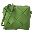 Bottega Veneta Shoulder Bag Mini Cassette Avocado Lambskin