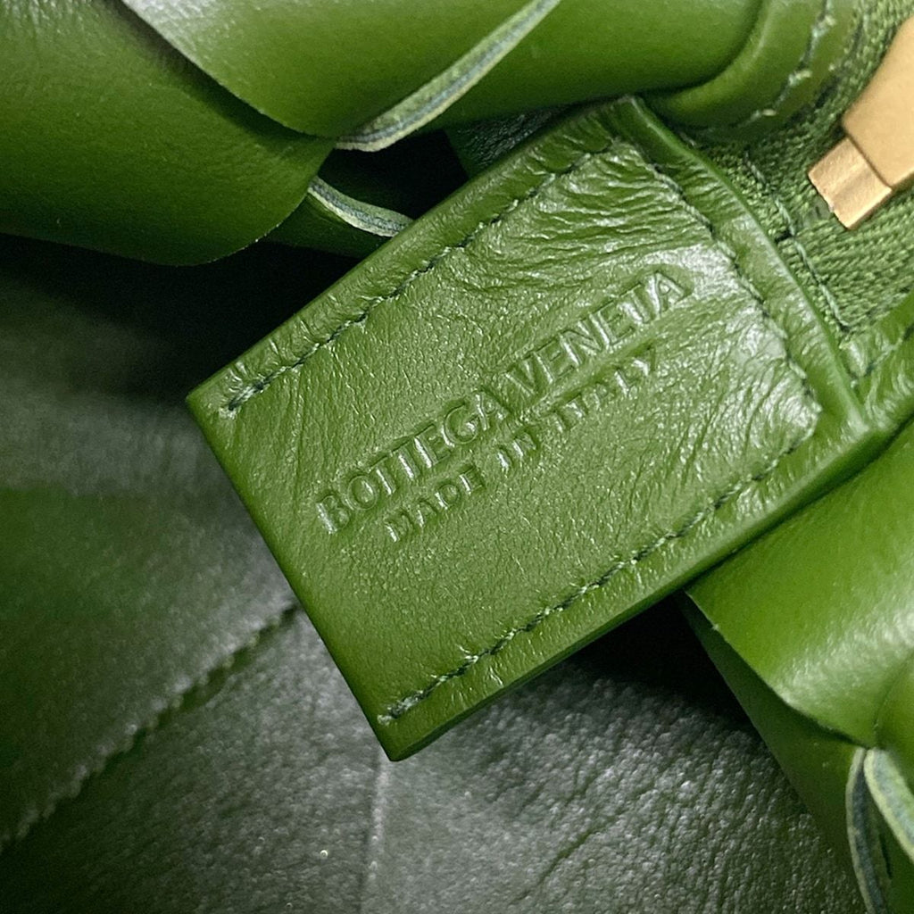 Bottega Veneta Shoulder Bag Mini Cassette Avocado Lambskin — view 8