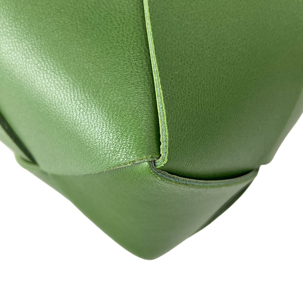Bottega Veneta Shoulder Bag Mini Cassette Avocado Lambskin — view 6