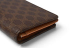 Celine Card Case Business Holder Macadam Leather Brown — view 8