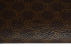 Celine Card Case Business Holder Macadam Leather Brown — view 6