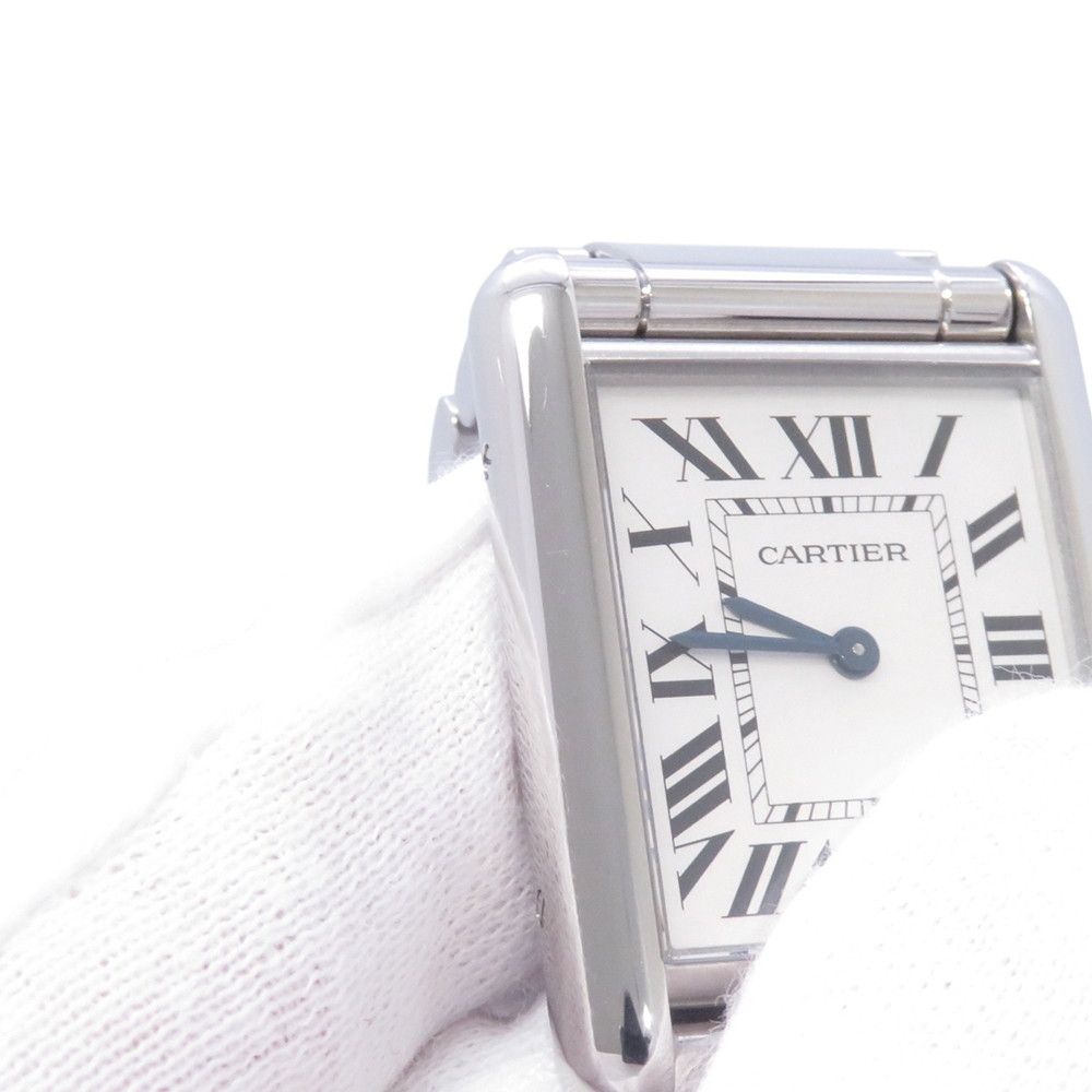 Cartier Tank Must LM Watch Silver Dial — view 4