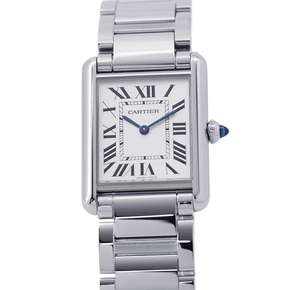 Cartier Tank Must LM Watch Silver Dial