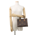 Louis Vuitton Monogram Reverse On The Go PM Giant Red 2-Way Tote — view 4