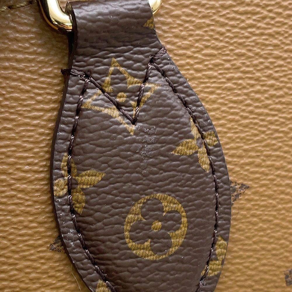 Louis Vuitton Monogram Reverse On The Go PM Giant Red 2-Way Tote — view 8