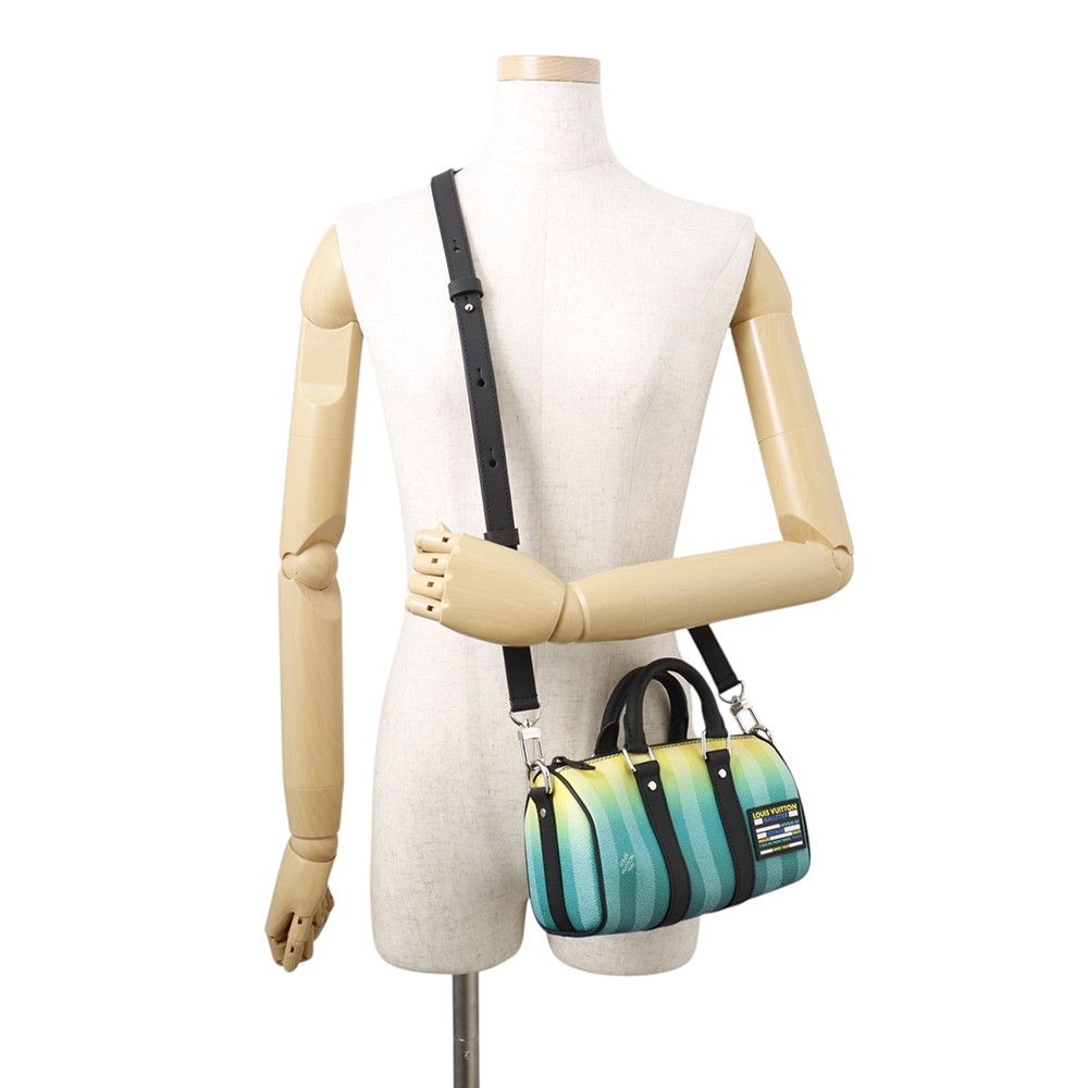 Louis Vuitton Damier Stripe Keepall XS 2-Way Shoulder — view 5