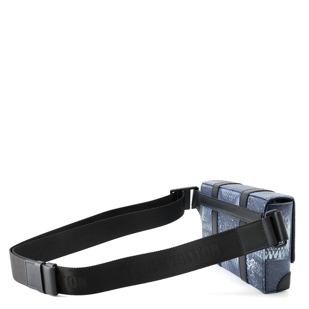 Louis Vuitton Belt Bag Damier Salt Leather Trunk 2-Way — view 2