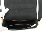 Louis Vuitton Shoulder Bag Monogram Officer Pouch Black — view 5