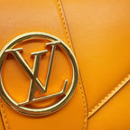 Louis Vuitton Shoulder Bag Smooth Leather LV Pont Neuf LV Circle Signature — view 8