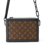 Louis Vuitton Shoulder Bag Monogram Solar Ray Soft Trunk Virgil Abloh Black