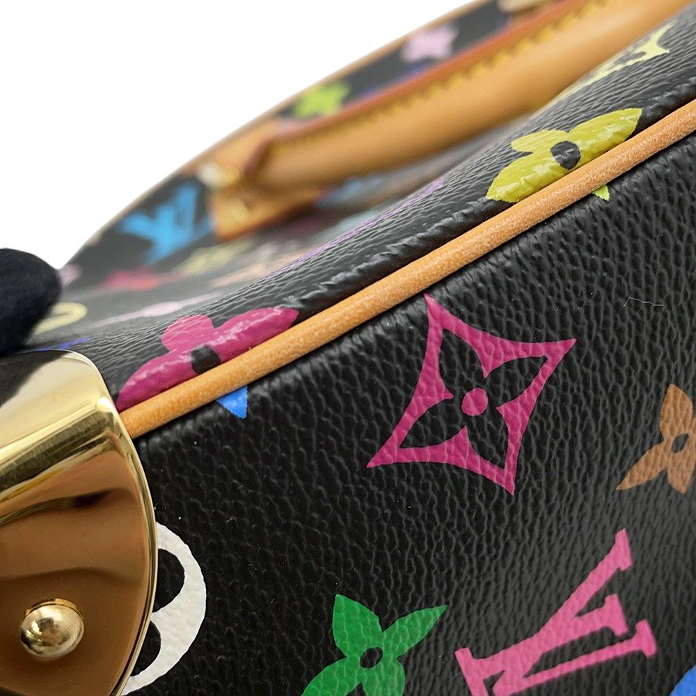 Louis Vuitton Handbag Monogram Multicolor Tourville Black — view 7