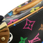 Louis Vuitton Handbag Monogram Multicolor Tourville Black — view 7