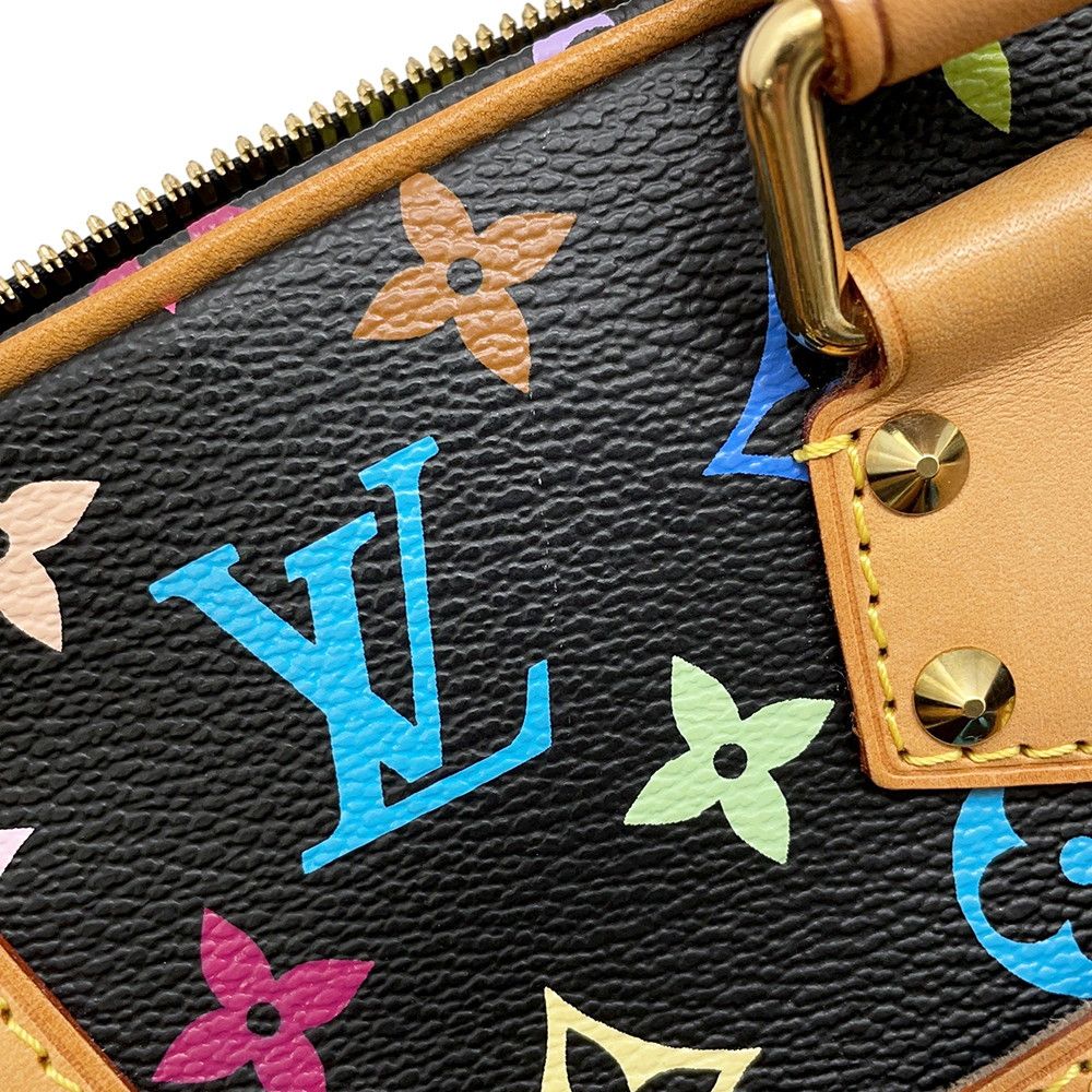 Louis Vuitton Handbag Monogram Multicolor Tourville Black — view 9