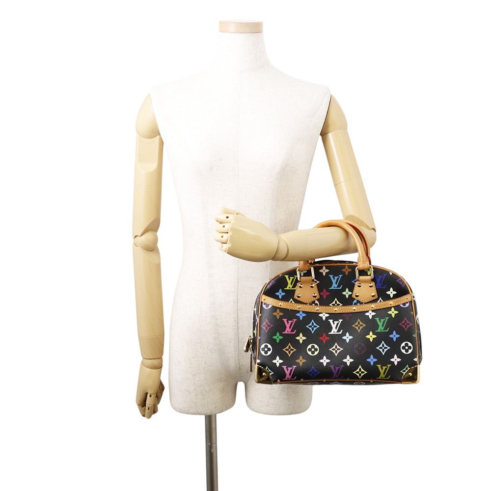 Louis Vuitton Handbag Monogram Multicolor Tourville Black — view 4